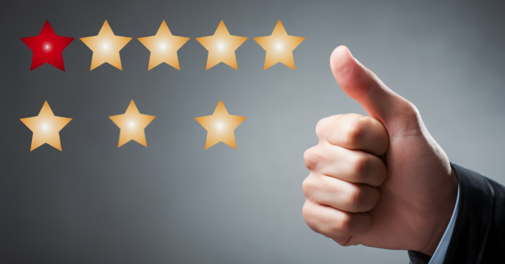 online reviews on local seo